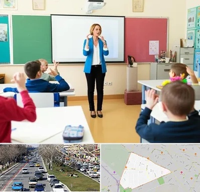 مدرسه ناشنوایان در احمدآباد مشهد 