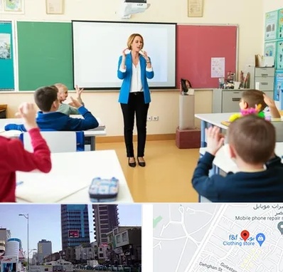 مدرسه ناشنوایان در چهارراه طالقانی کرج 