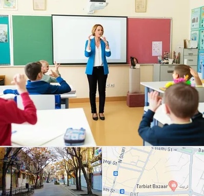 مدرسه ناشنوایان در تربیت تبریز 