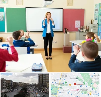 مدرسه ناشنوایان در بلوار فردوسی مشهد 