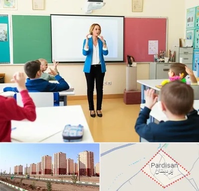 مدرسه ناشنوایان در پردیسان قم 