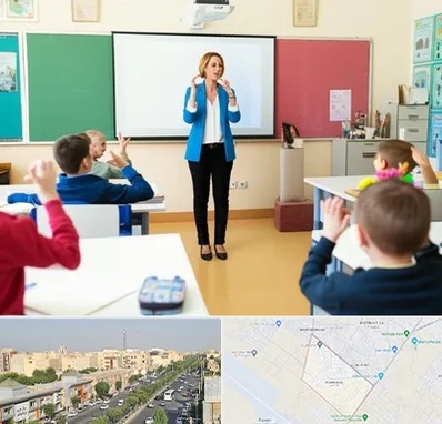 مدرسه ناشنوایان در کیانمهر کرج 