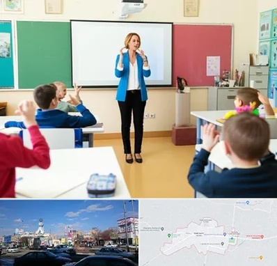 مدرسه ناشنوایان در ماهدشت کرج 