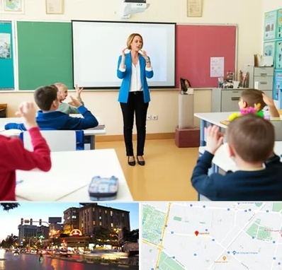 مدرسه ناشنوایان در بلوار سجاد مشهد 