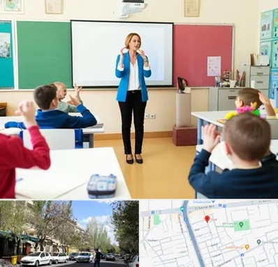 مدرسه ناشنوایان در کوی فیروز تبریز 