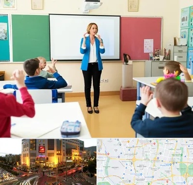 مدرسه ناشنوایان در جنت آباد تهران 