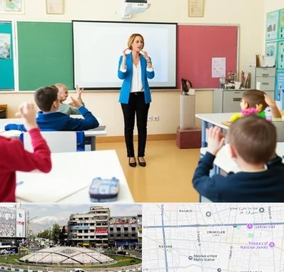 مدرسه ناشنوایان در مرکز تهران 