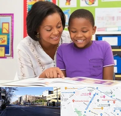 مدرسه اختلال یادگیری در خیابان ملاصدرا شیراز 