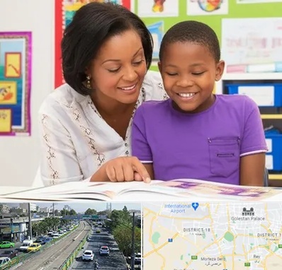 مدرسه اختلال یادگیری در جنوب تهران 