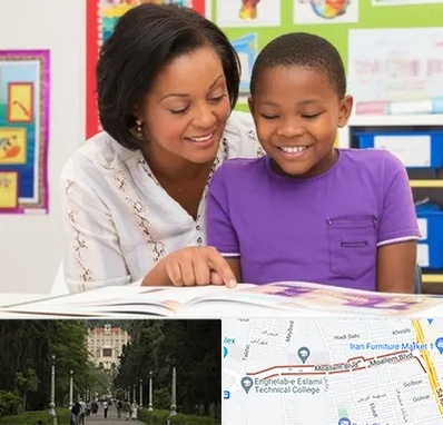 مدرسه اختلال یادگیری در بلوار معلم رشت 