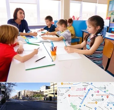 مدرسه کودکان بیش فعال در خیابان ملاصدرا شیراز 