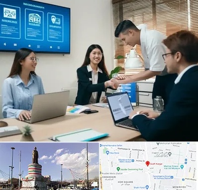 بیمه نوین در کارگر جنوبی 