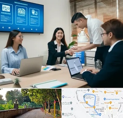 بیمه نوین در فلکه گاز رشت 