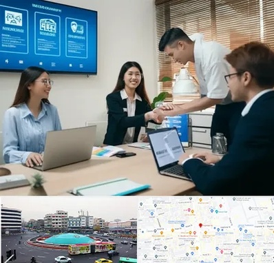 بیمه نوین در میدان انقلاب 