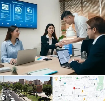 بیمه نوین در شهرک آزمایش 