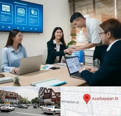 بیمه نوین در خیابان آذربایجان 