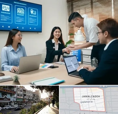 بیمه نوین در خیابان جمالزاده 