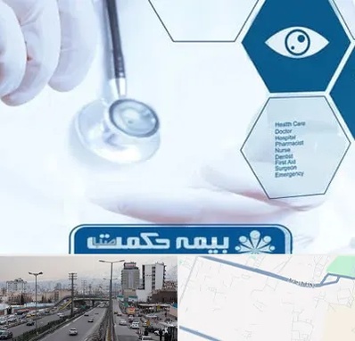 بیمه حکمت صبا در بلوار ارتش 