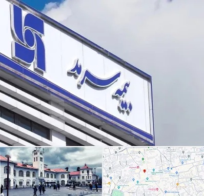 بیمه سرمد در میدان شهرداری رشت 