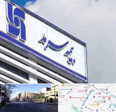 بیمه سرمد در خیابان ملاصدرا شیراز 