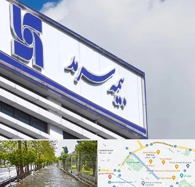 بیمه سرمد در خیابان ارم شیراز 