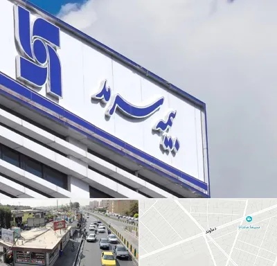 بیمه سرمد در خیابان دماوند