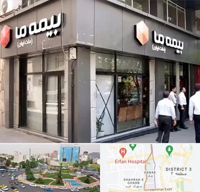 بیمه ما در ونک 