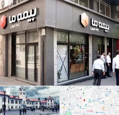 بیمه ما در میدان شهرداری رشت 