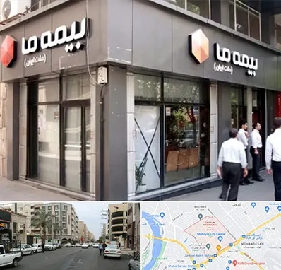 بیمه ما در زیتون کارمندی اهواز 