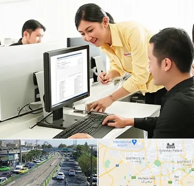 کافی نت ثبت نام لاتاری در جنوب تهران 