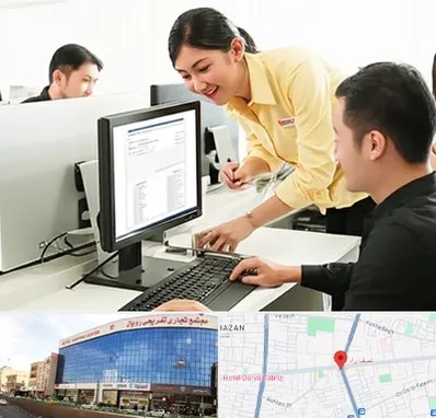 کافی نت ثبت نام لاتاری در نصف راه تبریز 