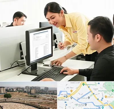 کافی نت ثبت نام لاتاری در کوی وحدت شیراز 