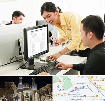 کافی نت ثبت نام لاتاری در زرگری شیراز 