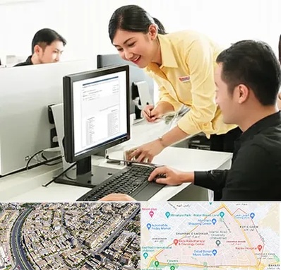 کافی نت ثبت نام لاتاری در شهرک غرب مشهد 