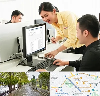 کافی نت ثبت نام لاتاری در خیابان ارم شیراز 