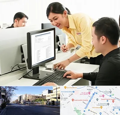 کافی نت ثبت نام لاتاری در خیابان ملاصدرا شیراز 