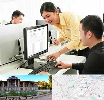 کافی نت ثبت نام لاتاری در عفیف آباد شیراز 