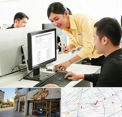 کافی نت ثبت نام لاتاری در عطاران قم 