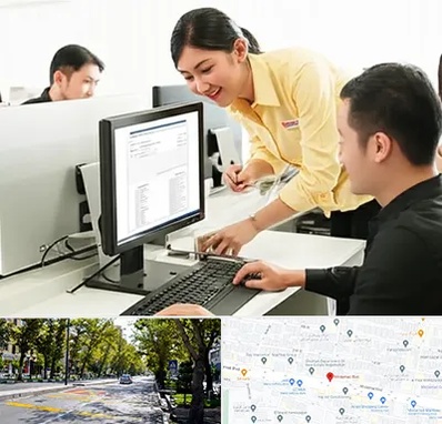 کافی نت ثبت نام لاتاری در میرداماد 