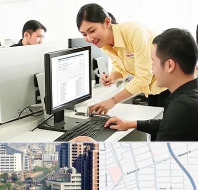 کافی نت ثبت نام لاتاری در خیابان بهشتی 