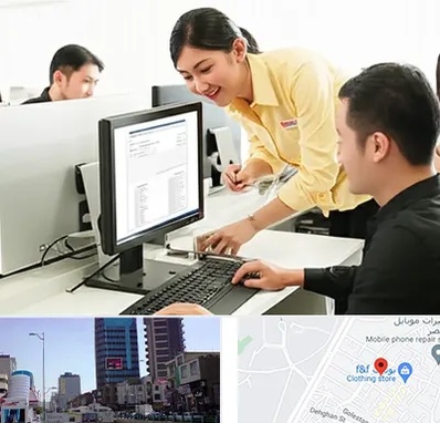 کافی نت ثبت نام لاتاری در چهارراه طالقانی کرج 