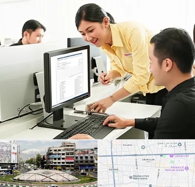 کافی نت ثبت نام لاتاری در مرکز تهران 