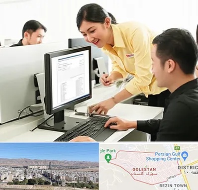 کافی نت ثبت نام لاتاری در شهرک گلستان شیراز 