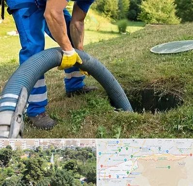 لوله کشی فاضلاب در منطقه 13 تهران