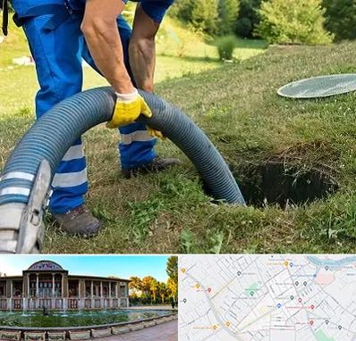 لوله کشی فاضلاب در عفیف آباد شیراز