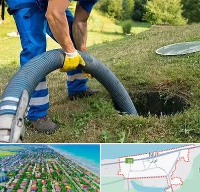 لوله کشی فاضلاب در نور