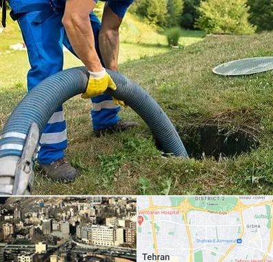 لوله کشی فاضلاب در مرزداران