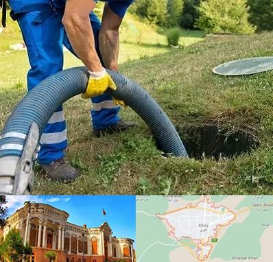 لوله کشی فاضلاب در خوی