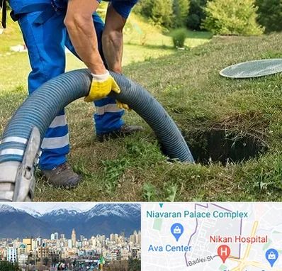 لوله کشی فاضلاب در آجودانیه
