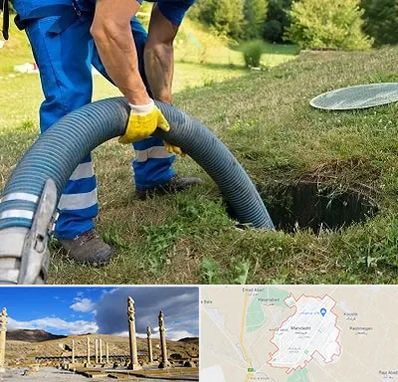 لوله کشی فاضلاب در مرودشت